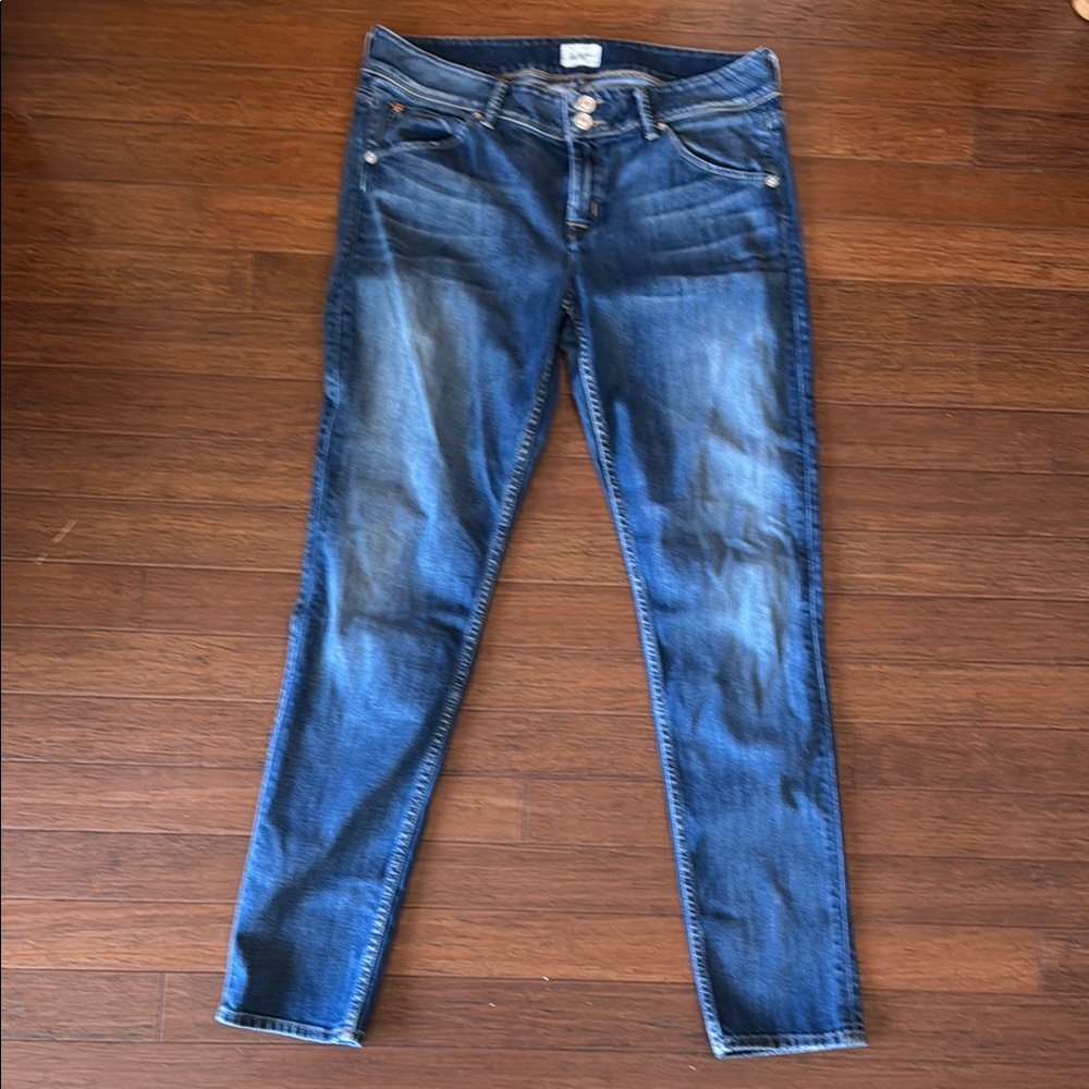 Hudson Jeans Blue Straight Leg Denim